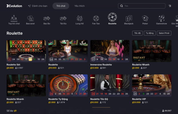 Những thông tin đáng chú tại Roulette B52 play